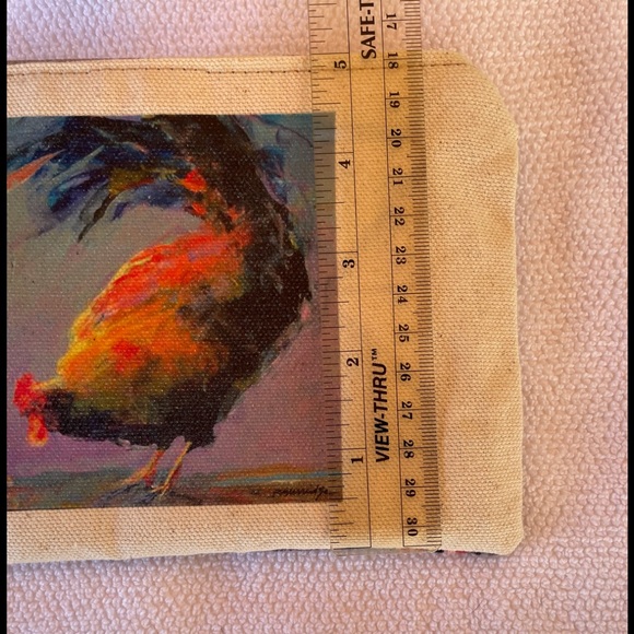 Zipper Bag By Janet McKinstry. Approximately 7” x 5”NWT - Picture 8 of 8